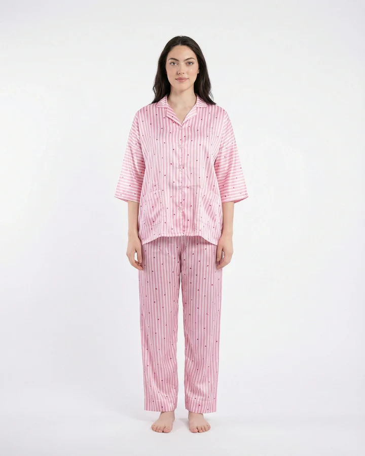 flaxywear-dreamy-hearts-silk-pajama-suit-drop-shoulder-nightwear-for-women