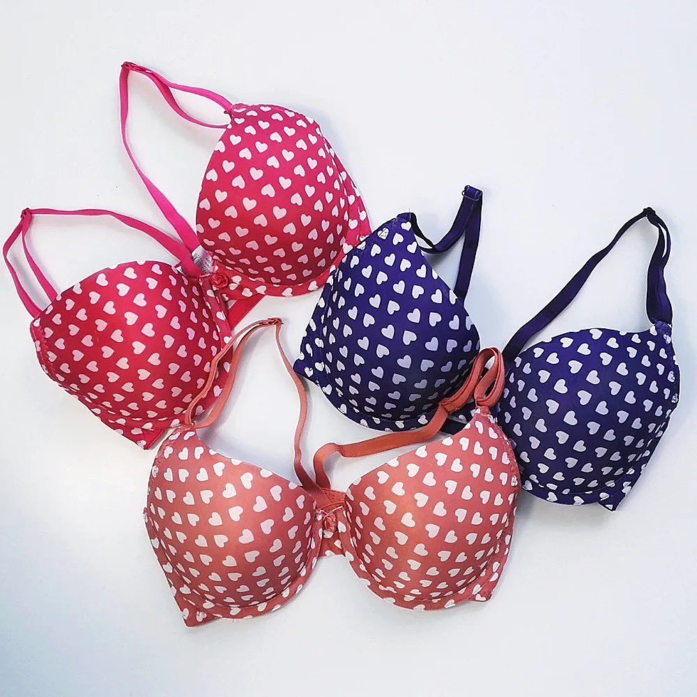 FlaxyWear Love T-Shirt Push-Up Bra – Basic Everyday Lingerie