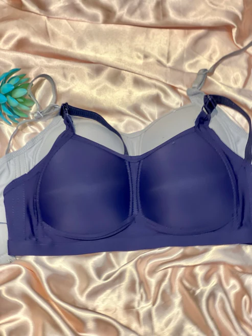 FlaxyWear Plus Size Thin Padded Bra – Full Coverage Comfort Collection
